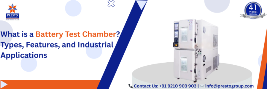 What is a Battery Test Chamber? Types, Features, and Industrial Applications